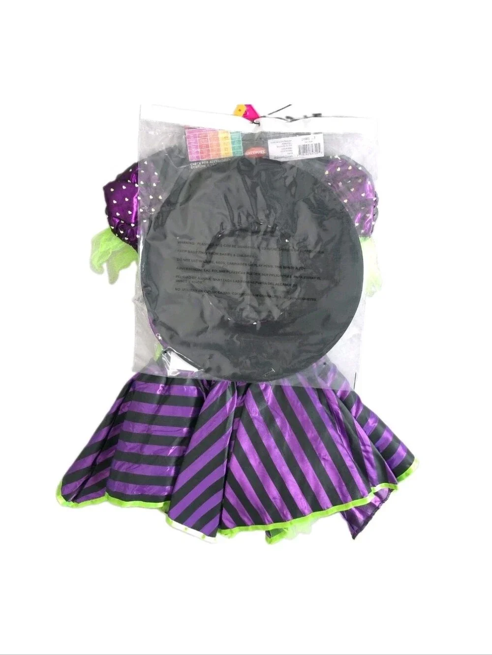 Goodmark Costume Girls Size 8-10 Witch Halloween Dress Hat Pretty Potion Medium
